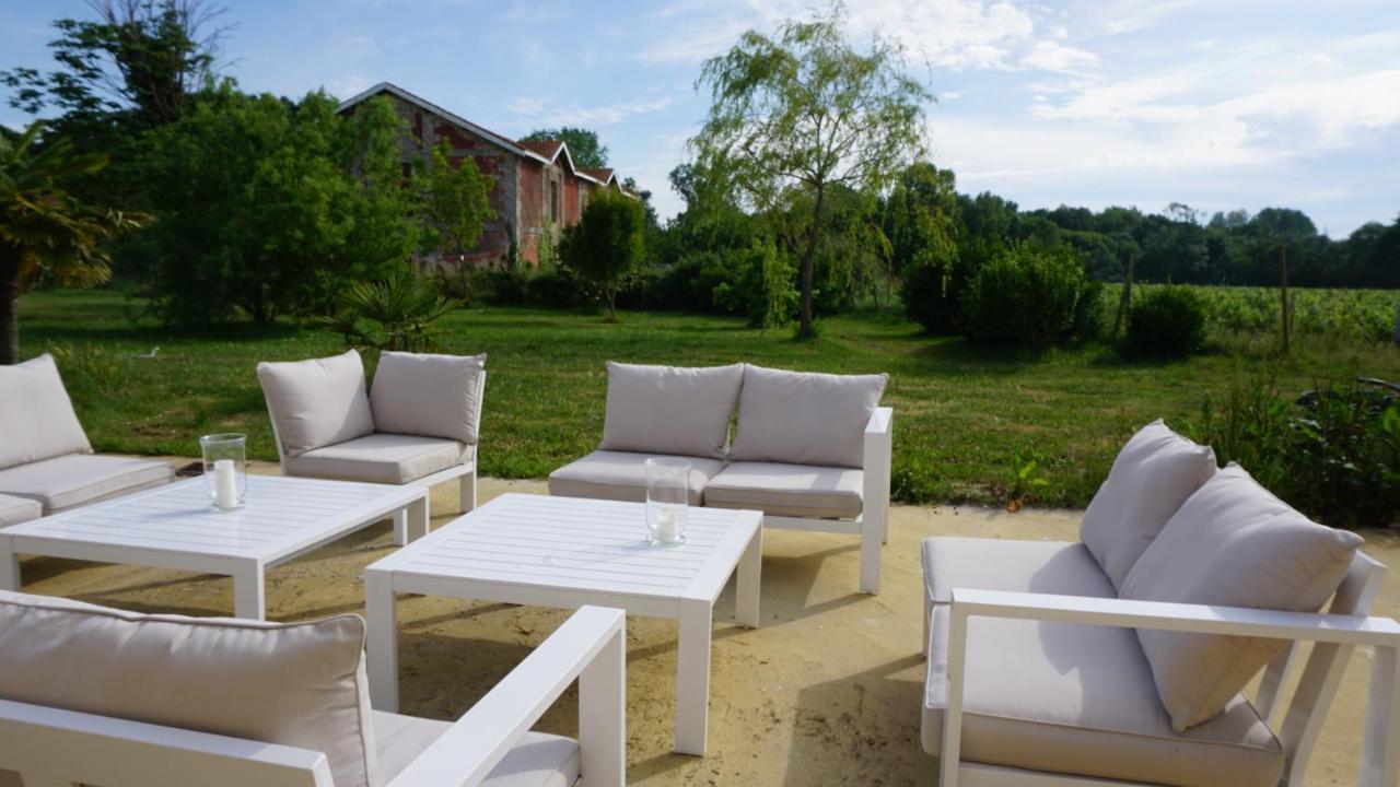 Chateau Bernon Maison D Hotes - Piscine Et Spa Queyrac Zewnętrze zdjęcie