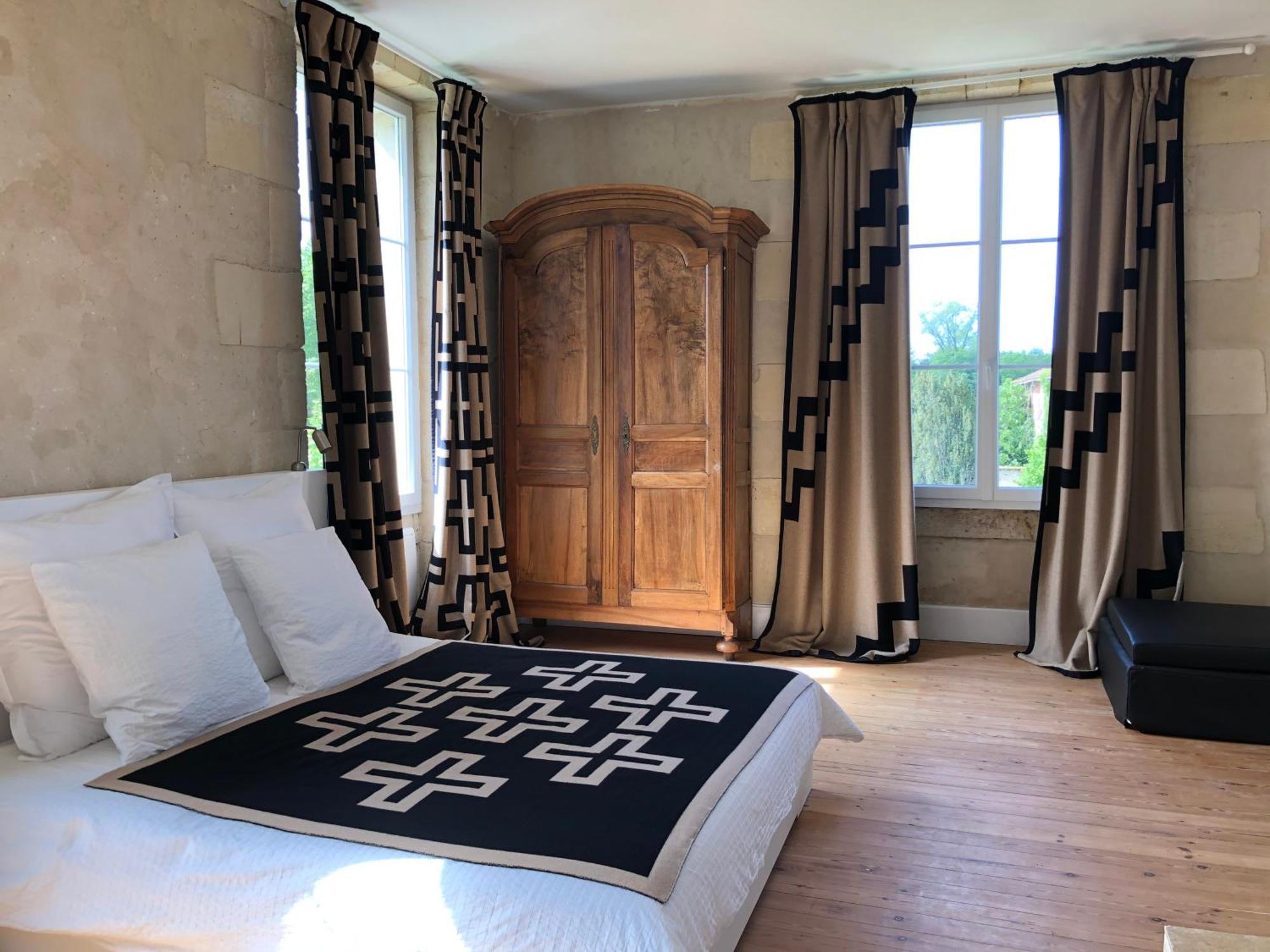 Chateau Bernon Maison D Hotes - Piscine Et Spa Queyrac Zewnętrze zdjęcie